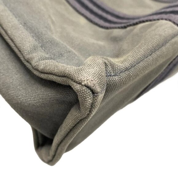 Auth HERMES Fourre Tout Tote PM - Dark Gray Canvas Tote Bag - Picture 9 of 10